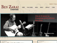 Tablet Screenshot of benzarai.com